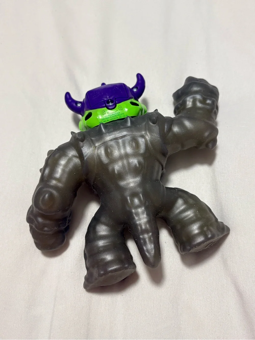 Heroes of Goo Jit Zu Stretch Strikers Deluxe Hero Rock Jaw Figure Tested & Works